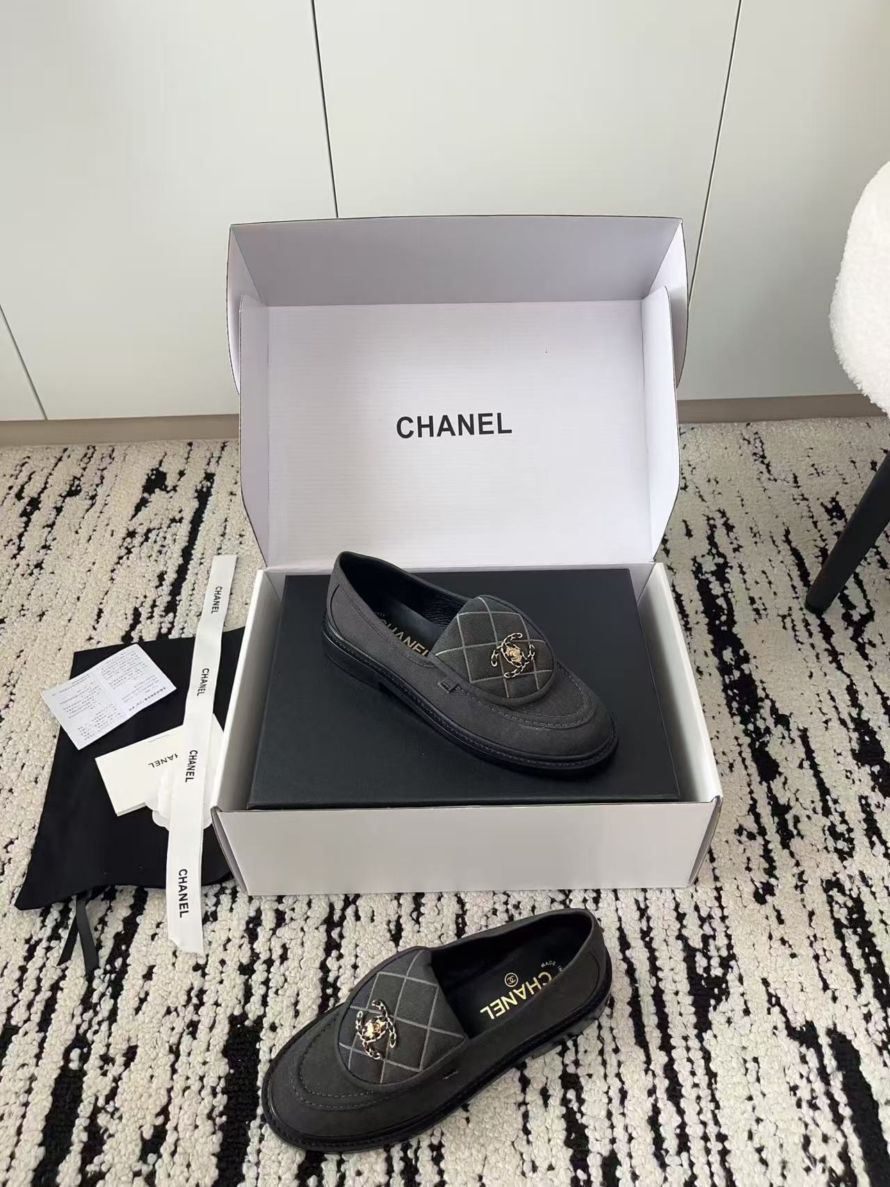 CHANE1 高品質ダブルCローファー【50％割引+送料無料】