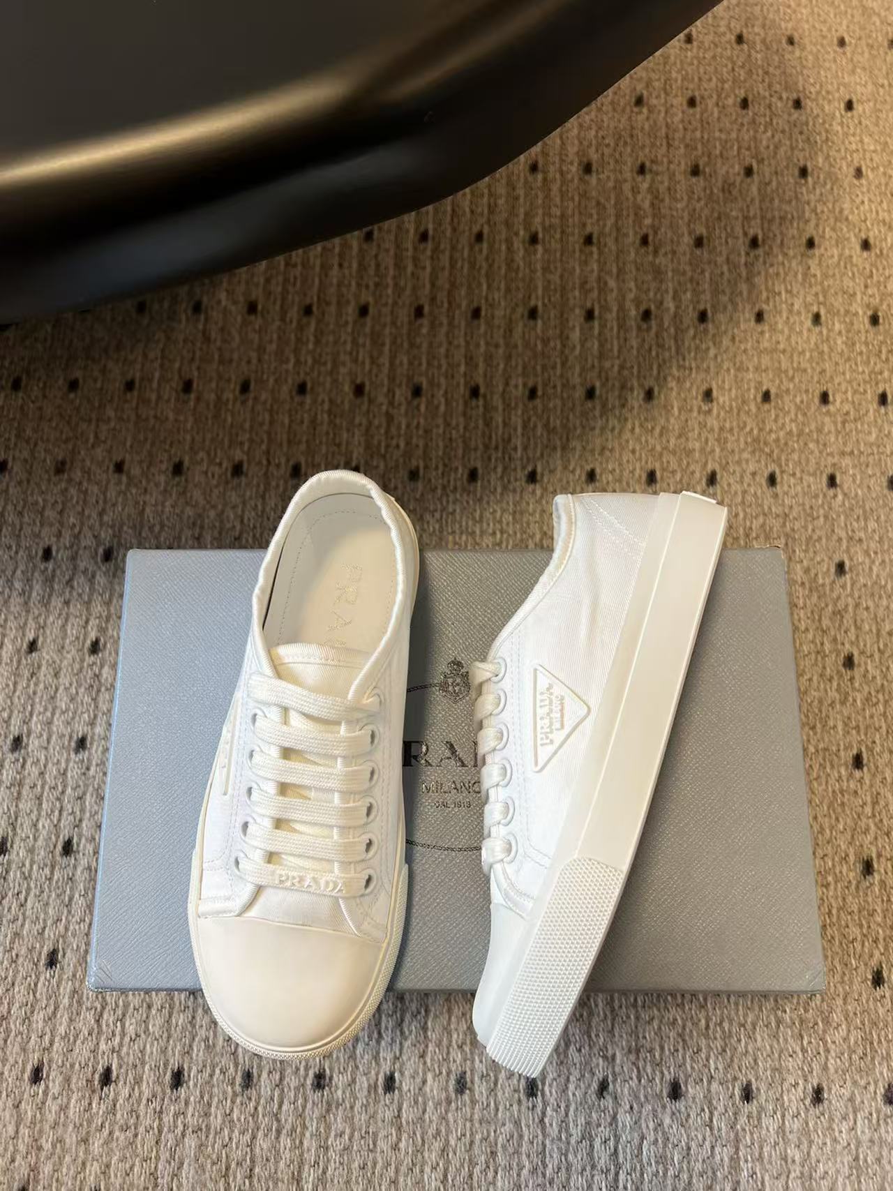 PR4DA 高品質レースアップカジュアルシューズ【50％割引+送料無料】