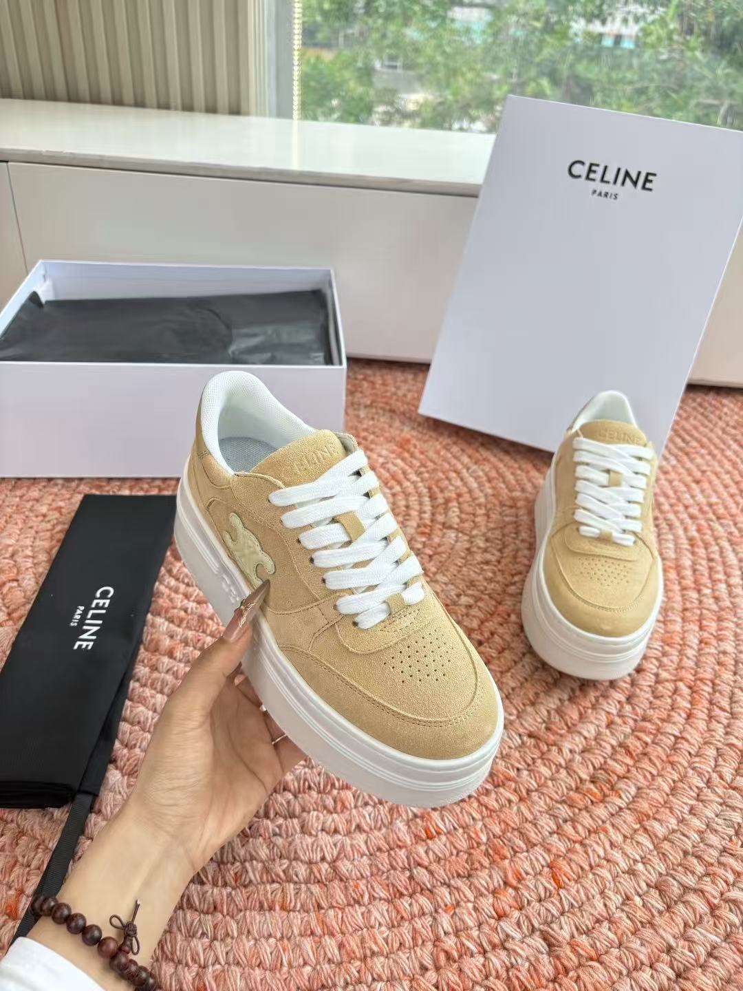 CEL1NE 高品質 凱旋門プラットフォームシューズ【50％割引+送料無料】