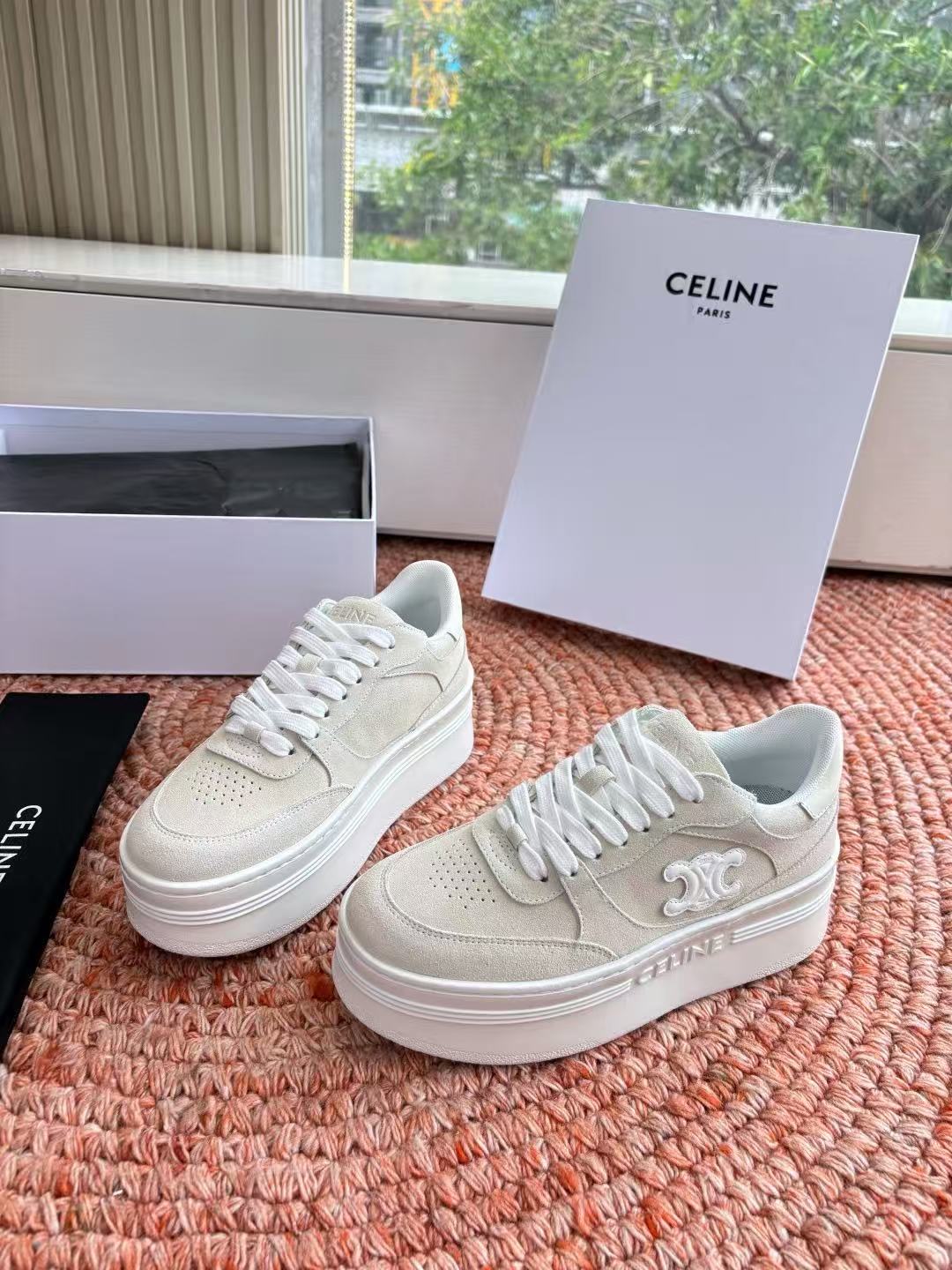 CEL1NE 高品質 凱旋門プラットフォームシューズ【50％割引+送料無料】