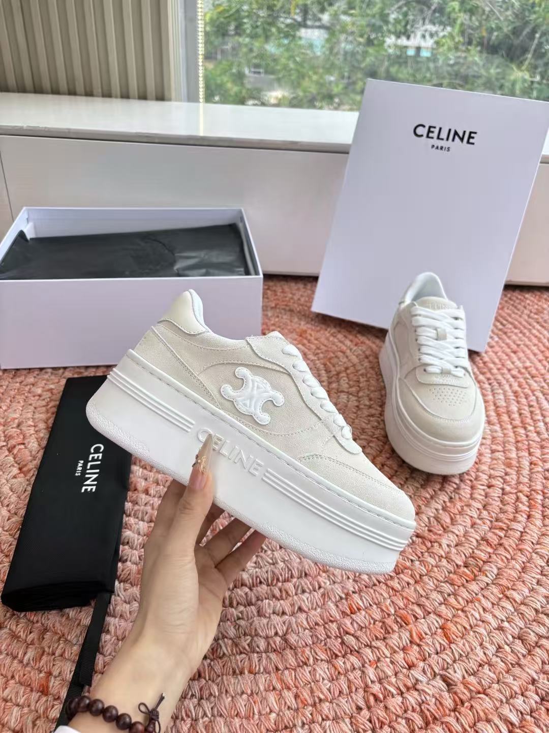 CEL1NE 高品質 凱旋門プラットフォームシューズ【50％割引+送料無料】