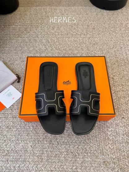 HERME5 高品質Hシープスキンスリッパ【50％割引+送料無料】