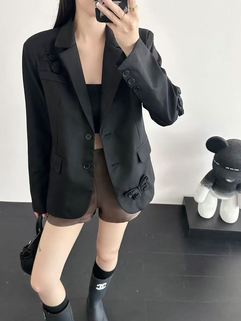 VALENT1NO 3Dバタフライスーツジャケット【50％割引+送料無料】