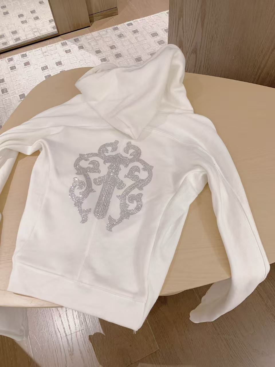 Chr0me Hearts フード付きジップアップジャケット【50％割引+送料無料】