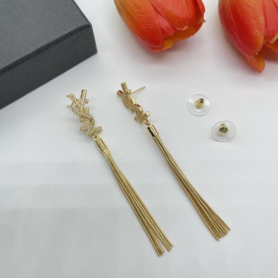 YSL タッセルイヤリング【50％割引+送料無料】