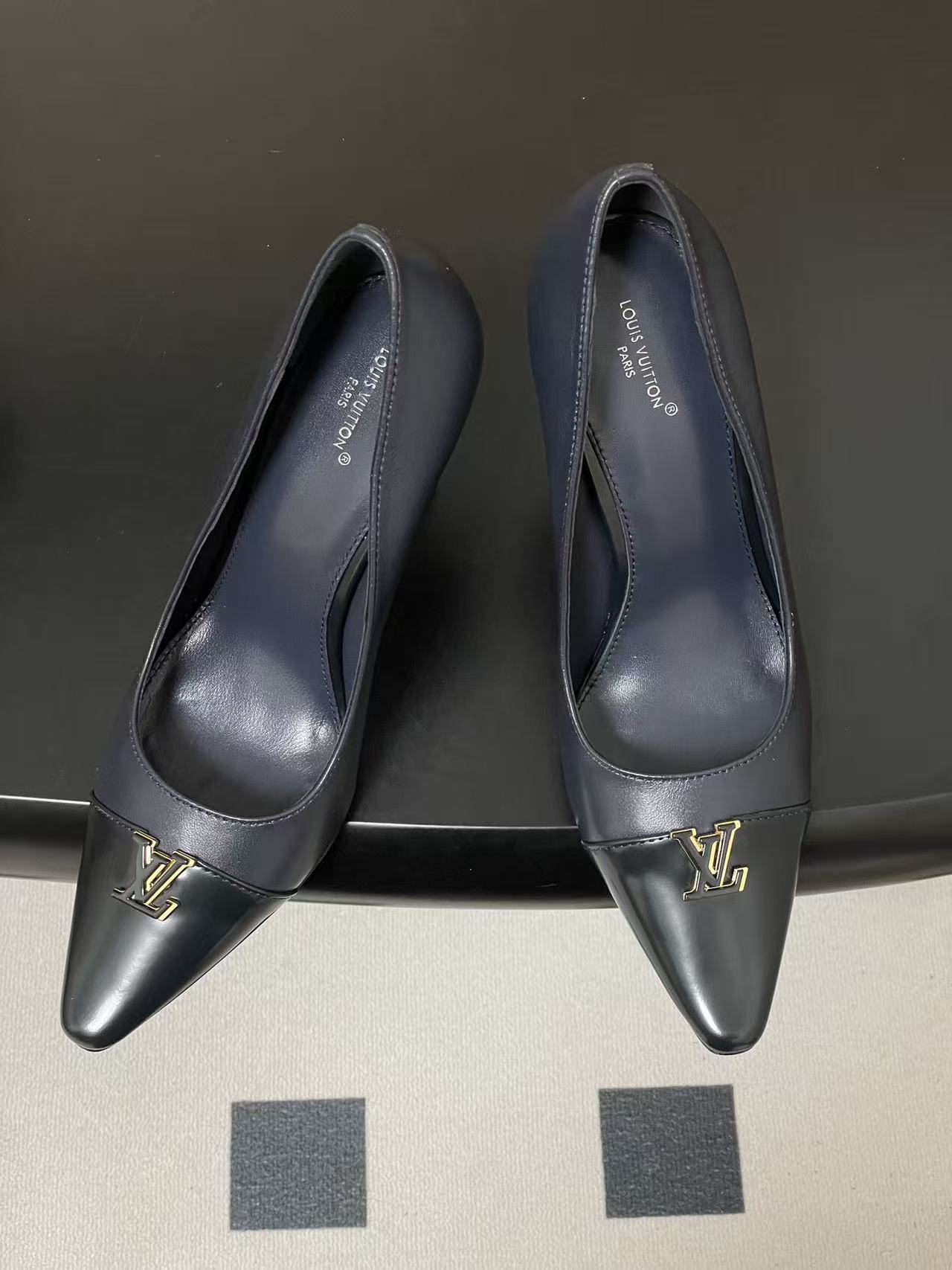 LVの高品質カラーブロックハイヒール【50％割引+送料無料】