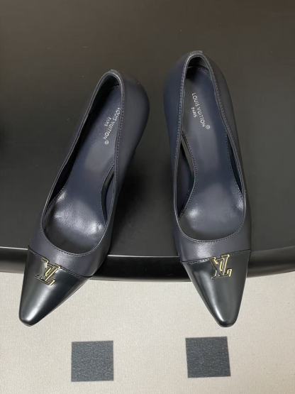 LVの高品質カラーブロックハイヒール【50％割引+送料無料】