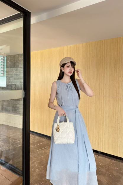 DIOR レースアップ ノースリーブ ジャンプスーツ【50％割引+送料無料】