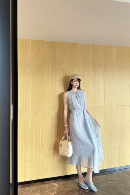 DIOR レースアップ ノースリーブ ジャンプスーツ【50％割引+送料無料】