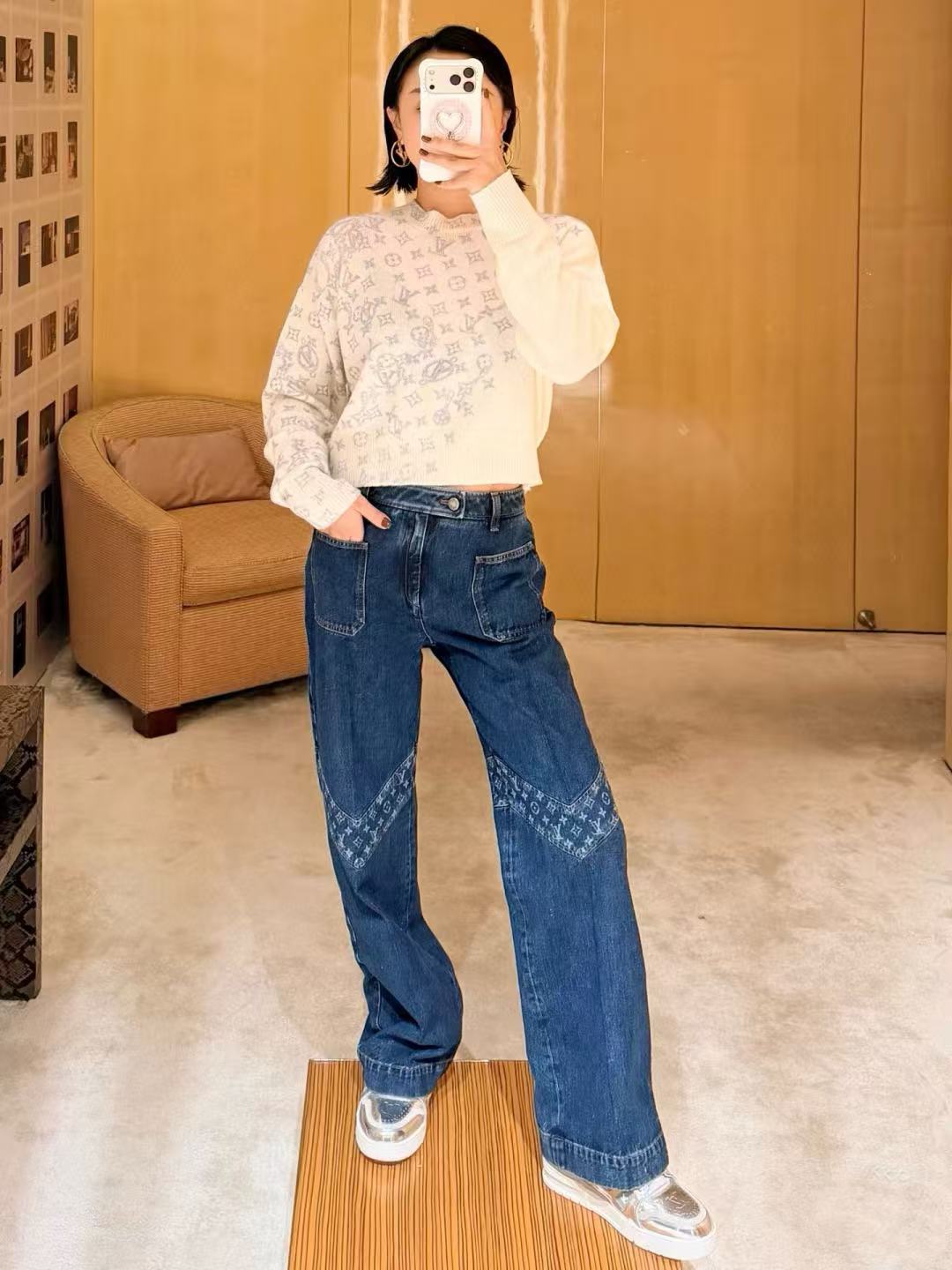 LV 2ポケットジーンズ【50％割引+送料無料】