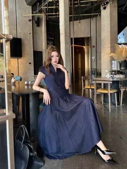 PR4DA高品質Vネック テンセルワンピース【50％割引+送料無料】