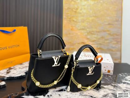 LV Capucinesハンドバッグ【50％割引+送料無料】