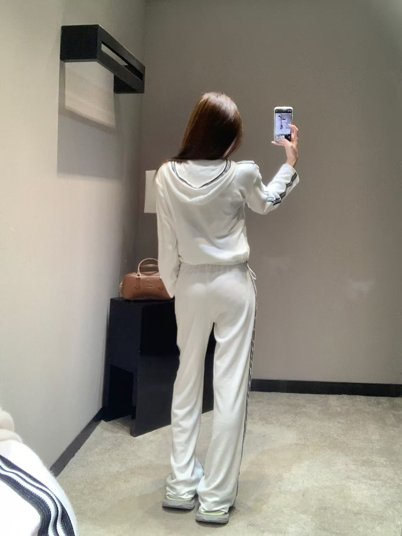 DI0R刺繍入りレタージャケット＋パンツのツーピースセット【50％割引+送料無料】