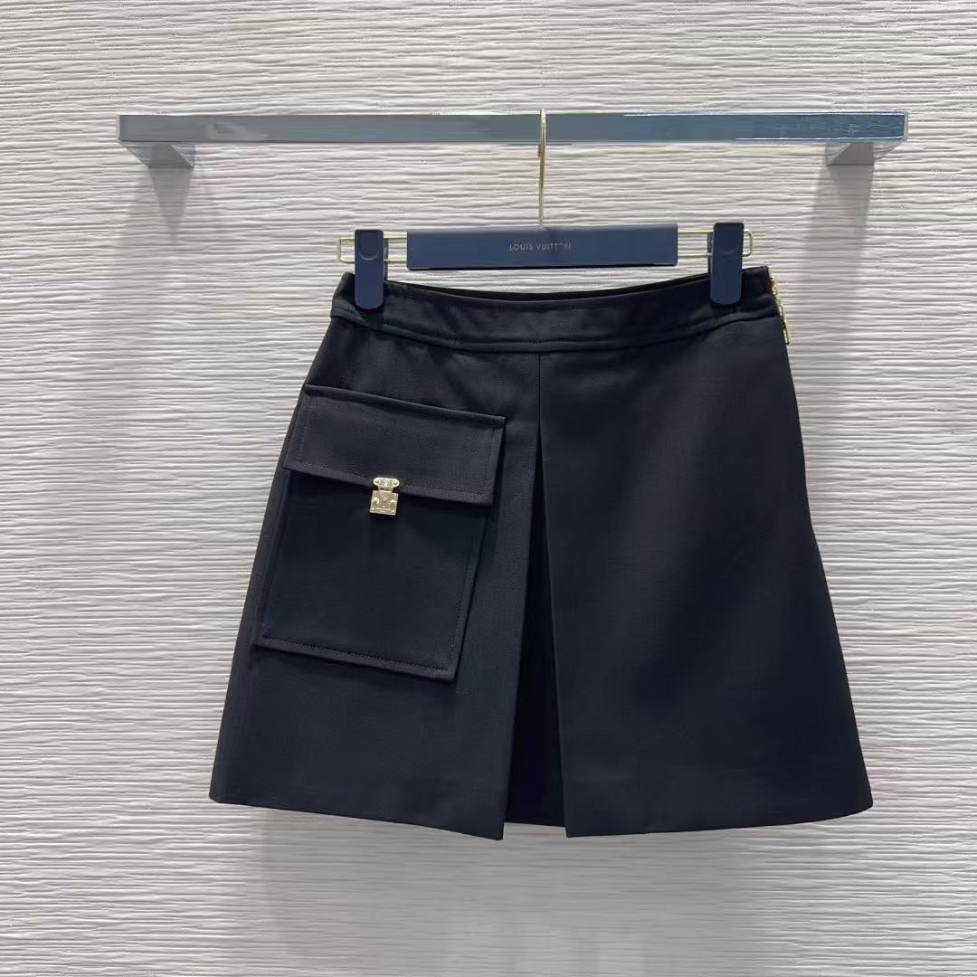 LVジッパージャケット＋スカートのツーピースセット【50％割引+送料無料】