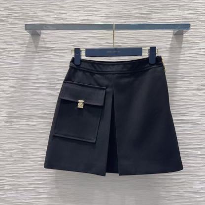 LVジッパージャケット＋スカートのツーピースセット【50％割引+送料無料】