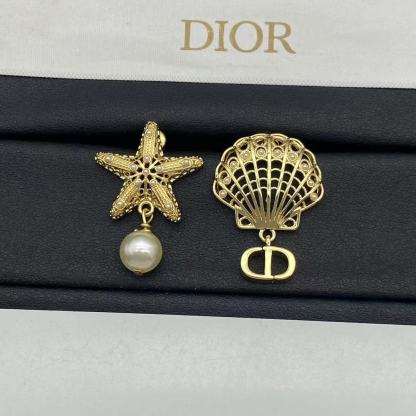 DI0R五芒星パールシェルイヤリング【50％割引+送料無料】