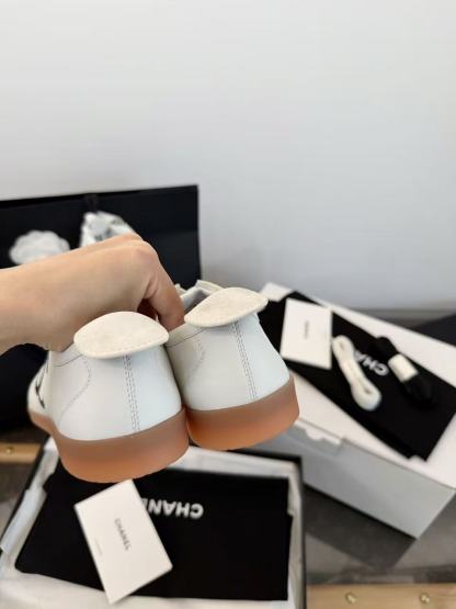 CHANE1 高品質ダブルC ブラック＆ホワイトパンダシューズ【50％割引+送料無料】