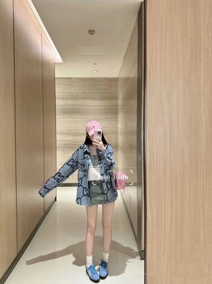 GUCC1 チェックシャツ【50％割引+送料無料】