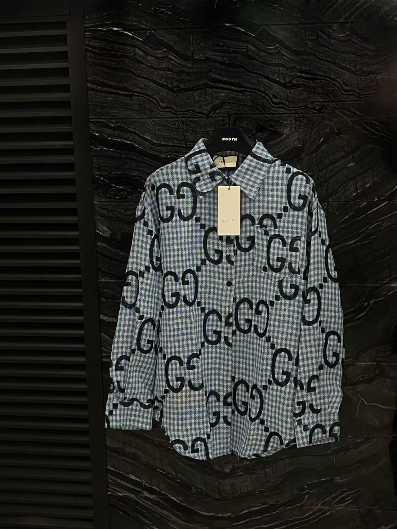 GUCC1 チェックシャツ【50％割引+送料無料】