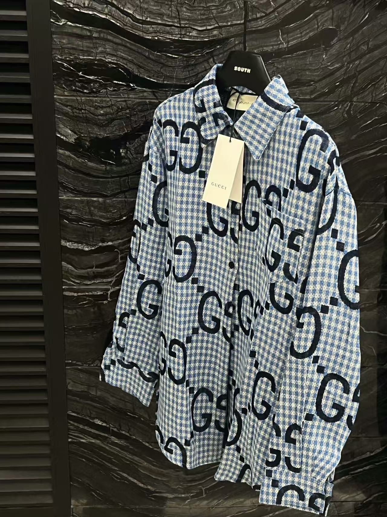 GUCC1 チェックシャツ【50％割引+送料無料】