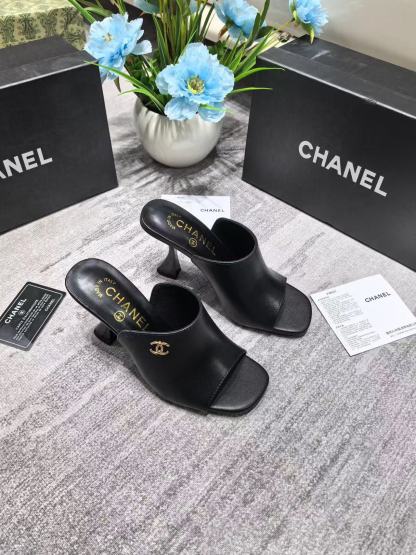 CHANE1 ダブルC ハイヒール【50％割引+送料無料】