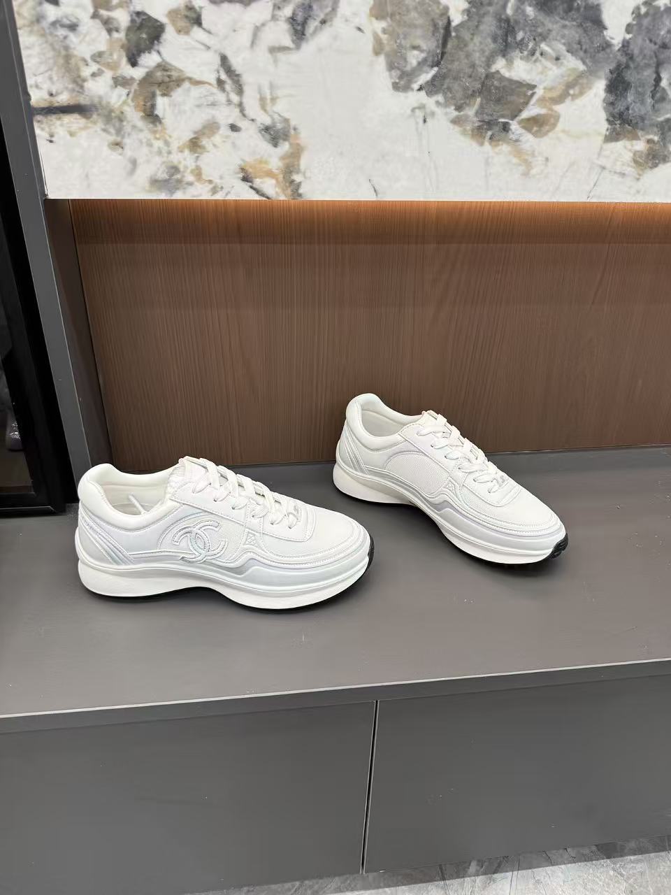 CHANE1 ダブルC カジュアルシューズ【50％割引+送料無料】