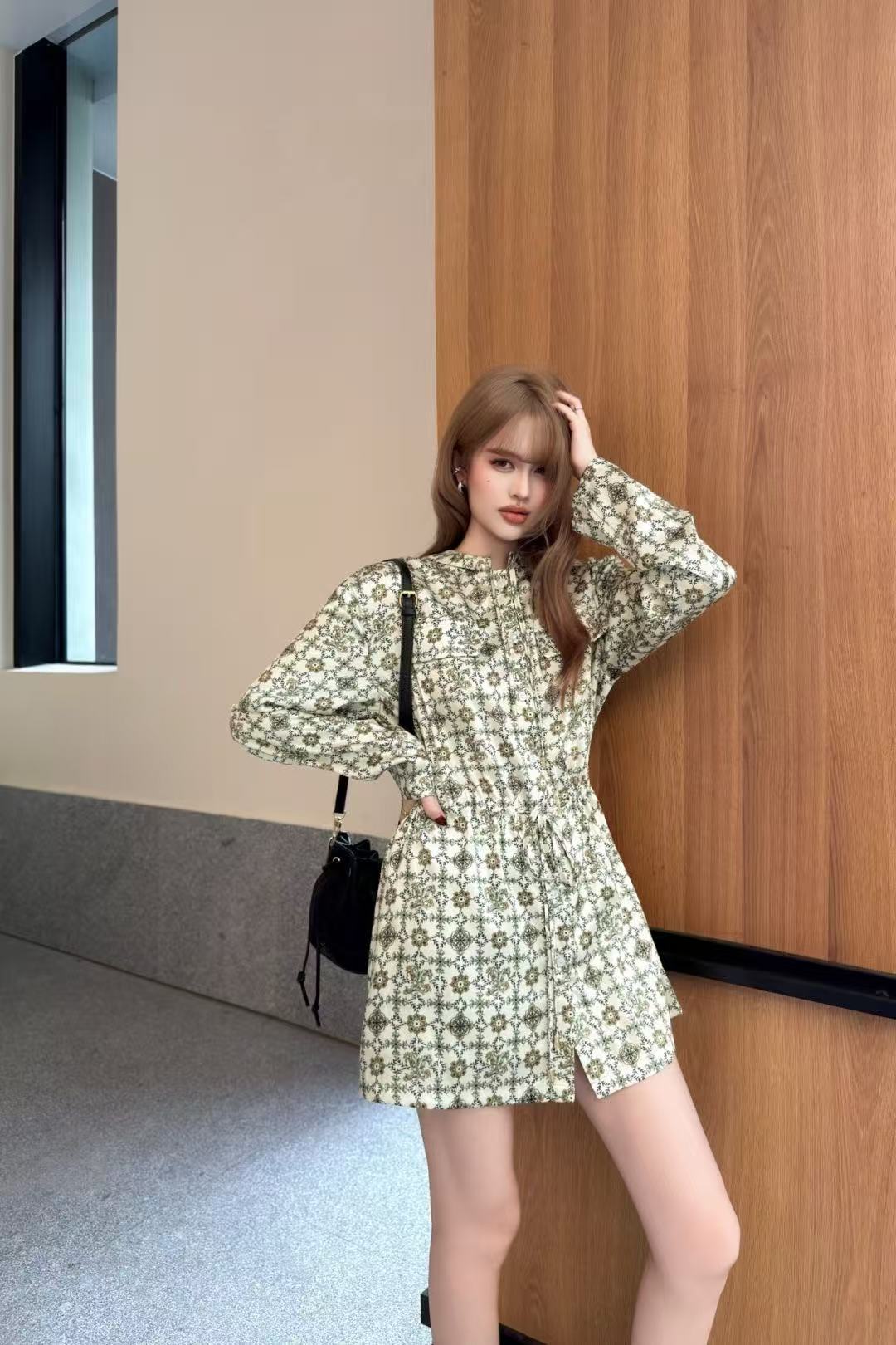 LVフード付きプリントジャケット【50％割引+送料無料】