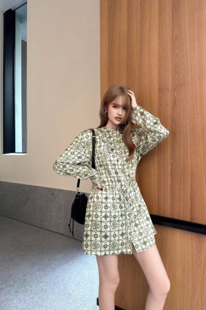 LVフード付きプリントジャケット【50％割引+送料無料】