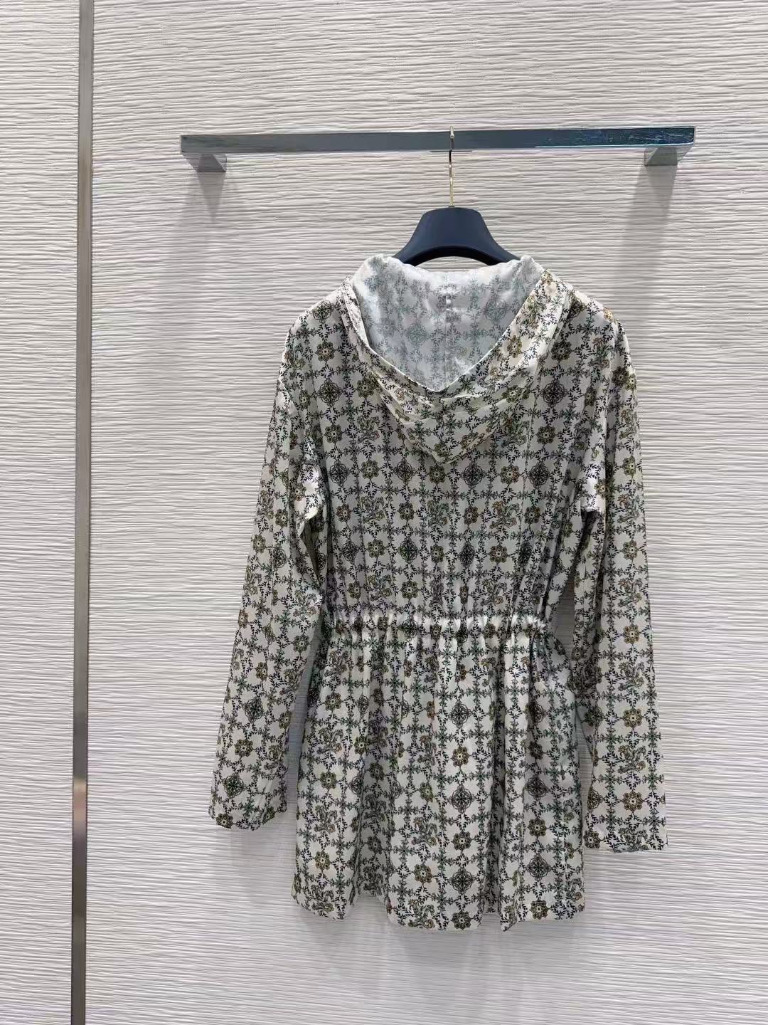 LVフード付きプリントジャケット【50％割引+送料無料】