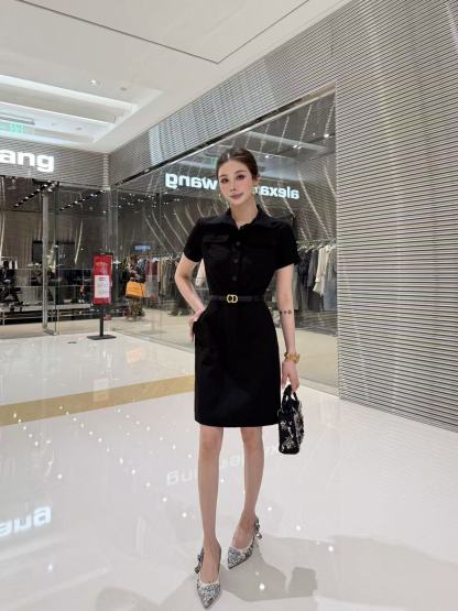 DI0R高品質CDベルトドレス【50％割引+送料無料】