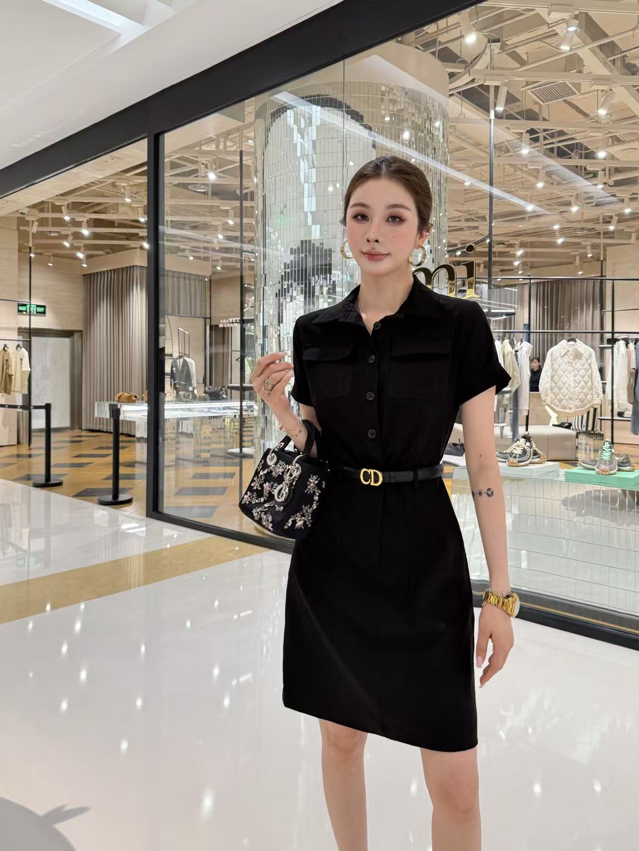 DI0R高品質CDベルトドレス【50％割引+送料無料】