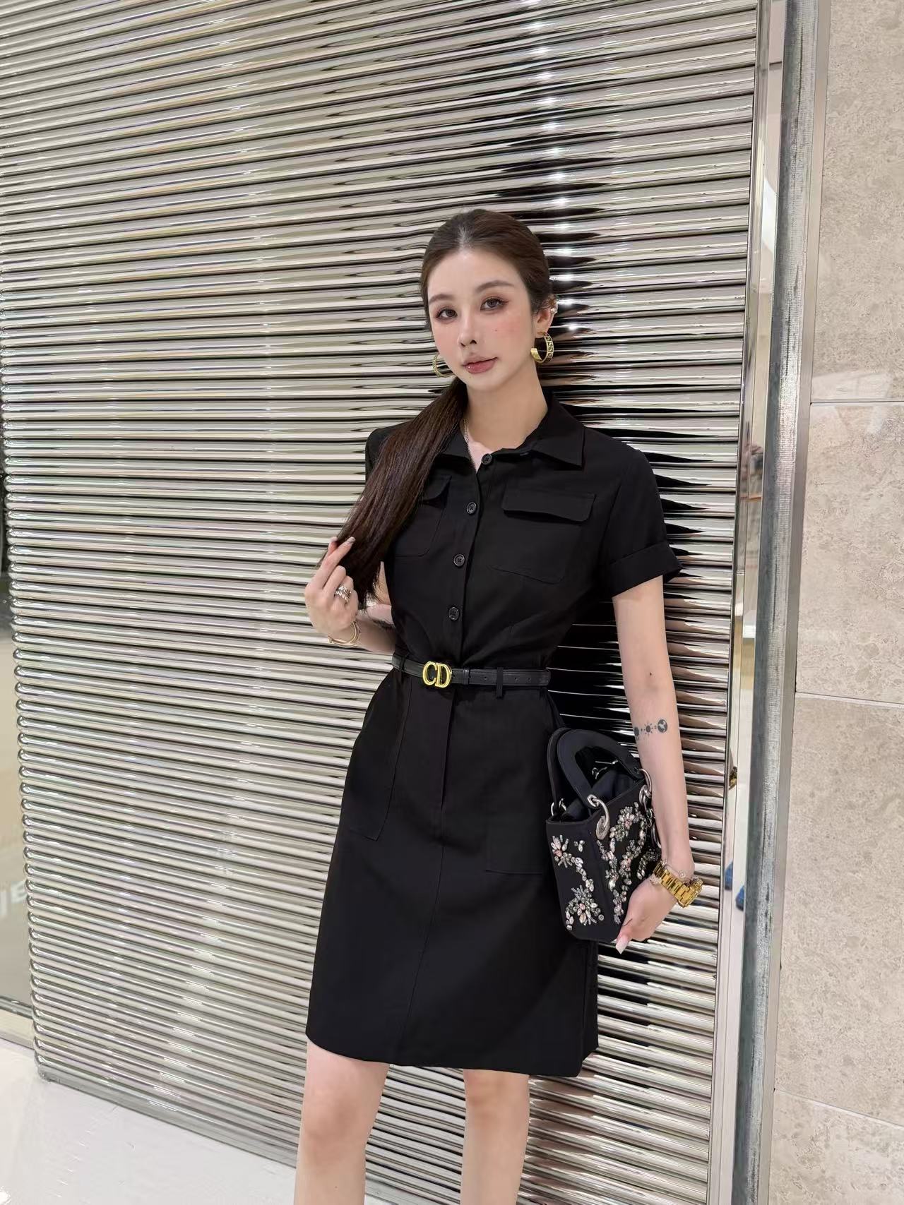 DI0R高品質CDベルトドレス【50％割引+送料無料】