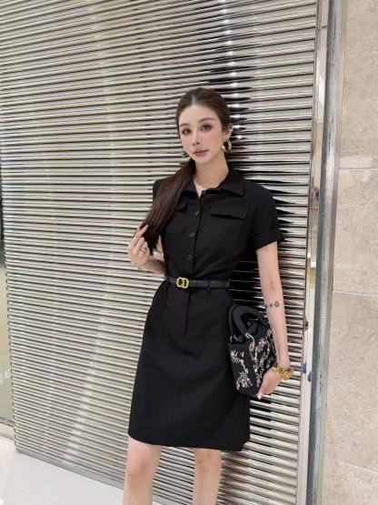 DI0R高品質CDベルトドレス【50％割引+送料無料】