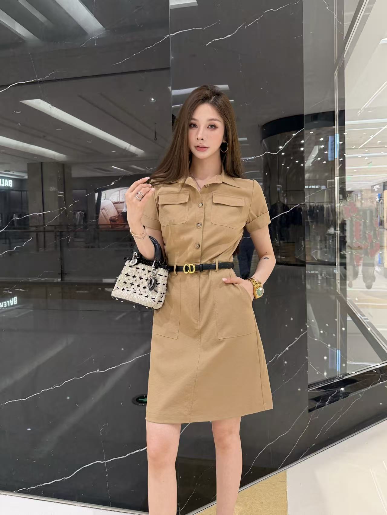 DI0R高品質CDベルトドレス【50％割引+送料無料】