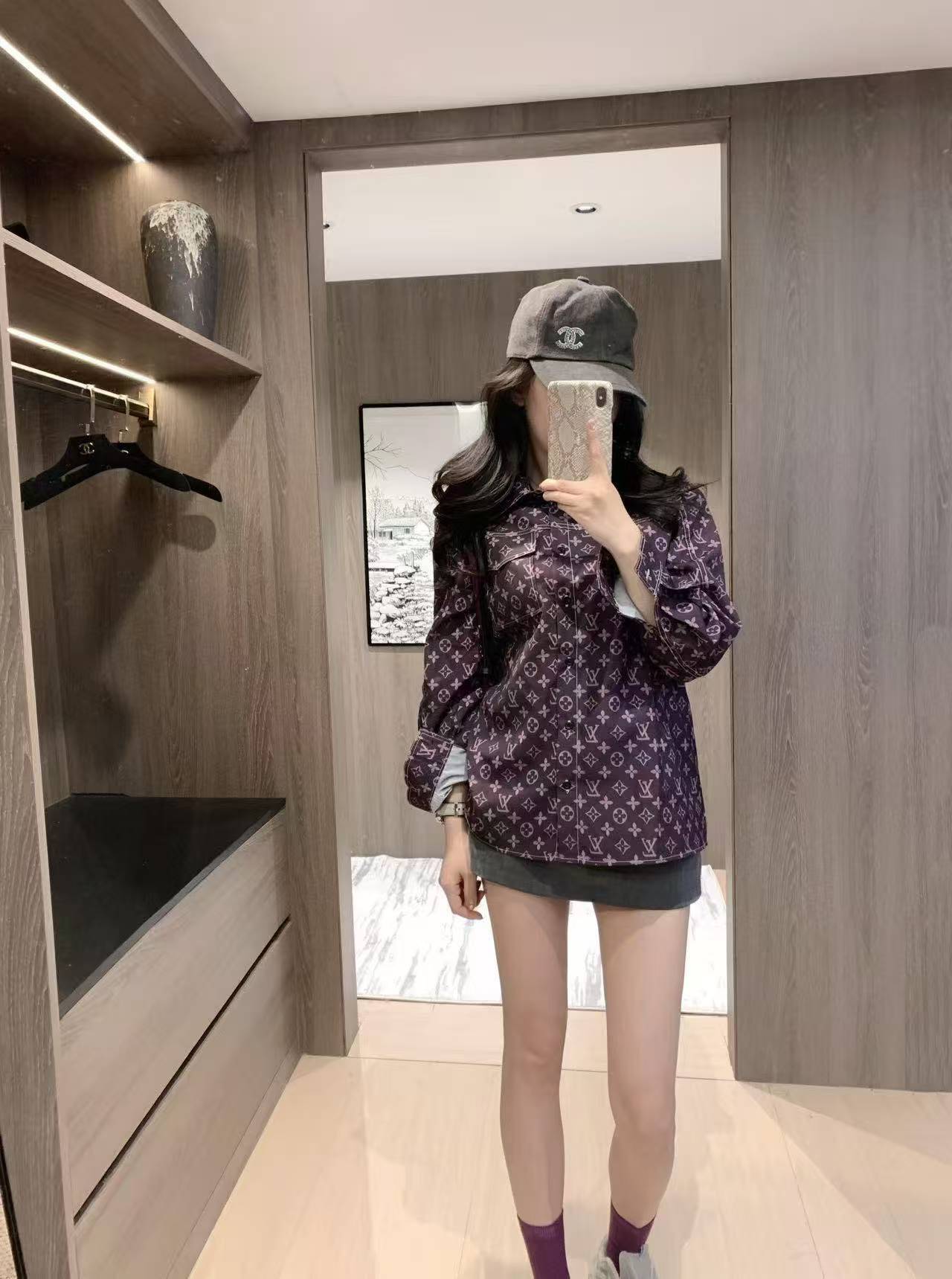 LVポケットプリントシャツ【50％割引+送料無料】