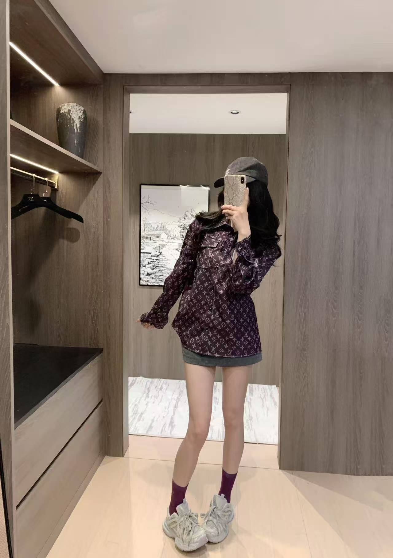 LVポケットプリントシャツ【50％割引+送料無料】