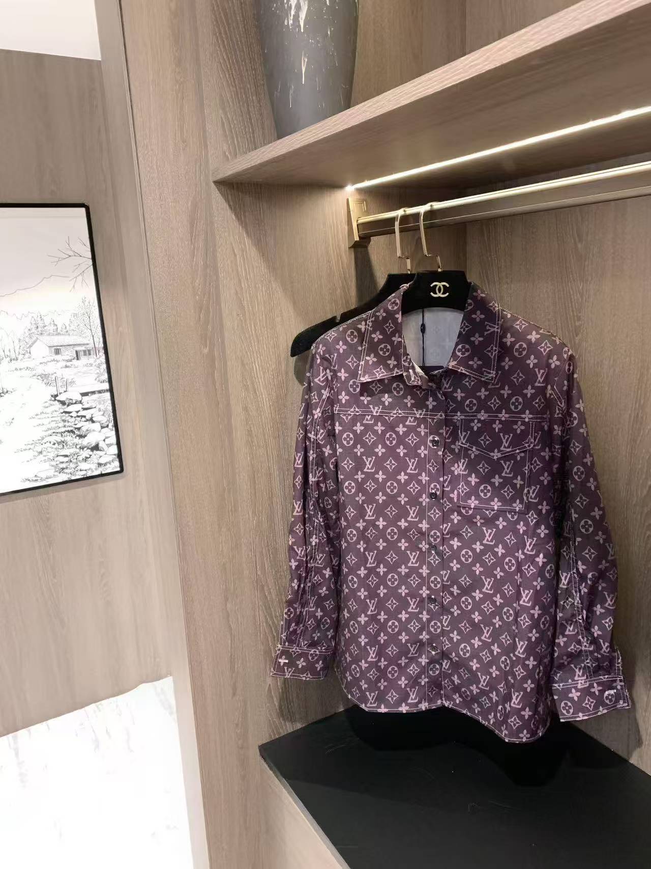 LVポケットプリントシャツ【50％割引+送料無料】