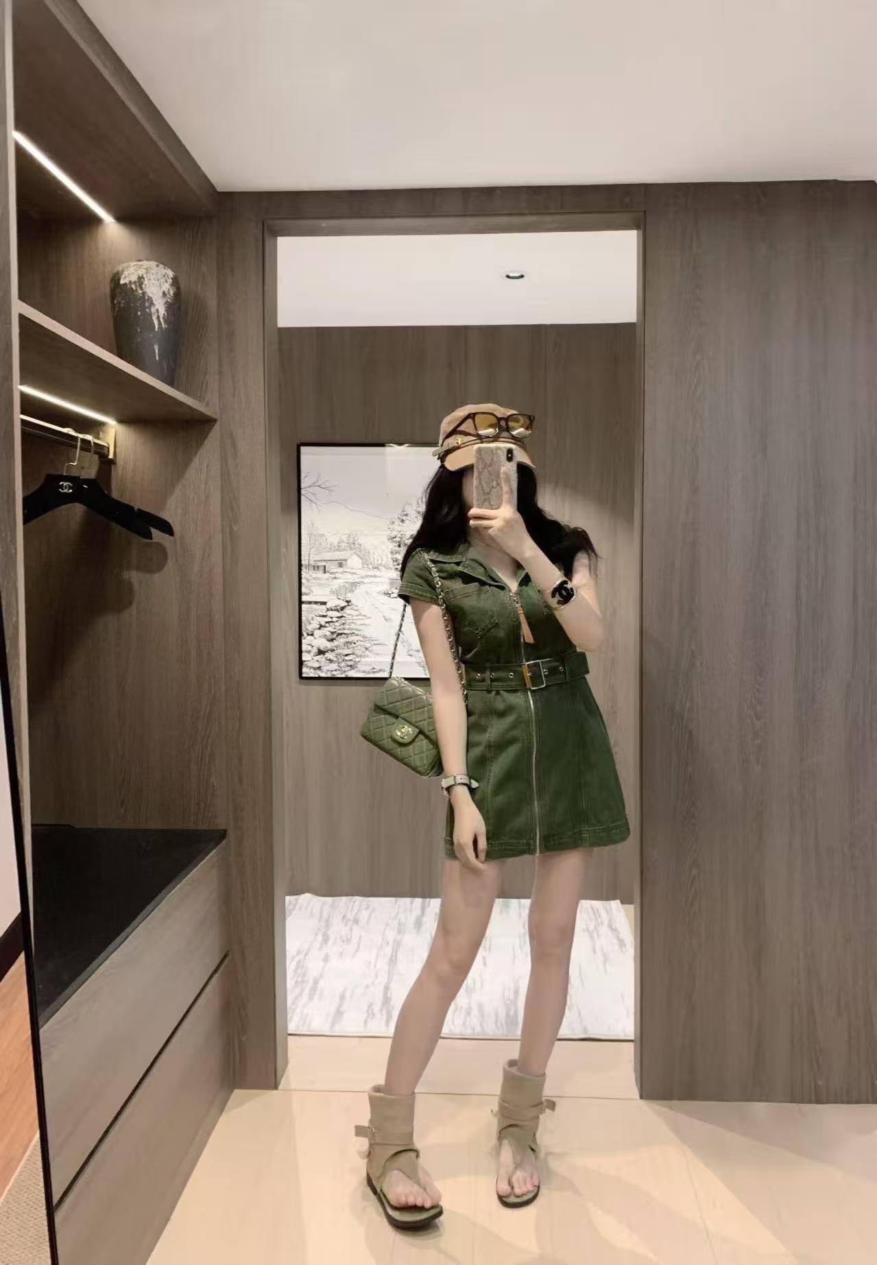 L0WEW デニムドレス【50％割引+送料無料】