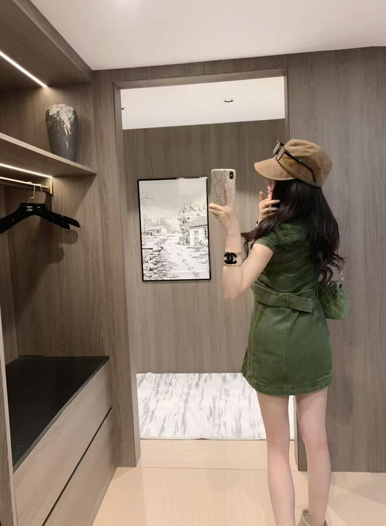 L0WEW デニムドレス【50％割引+送料無料】