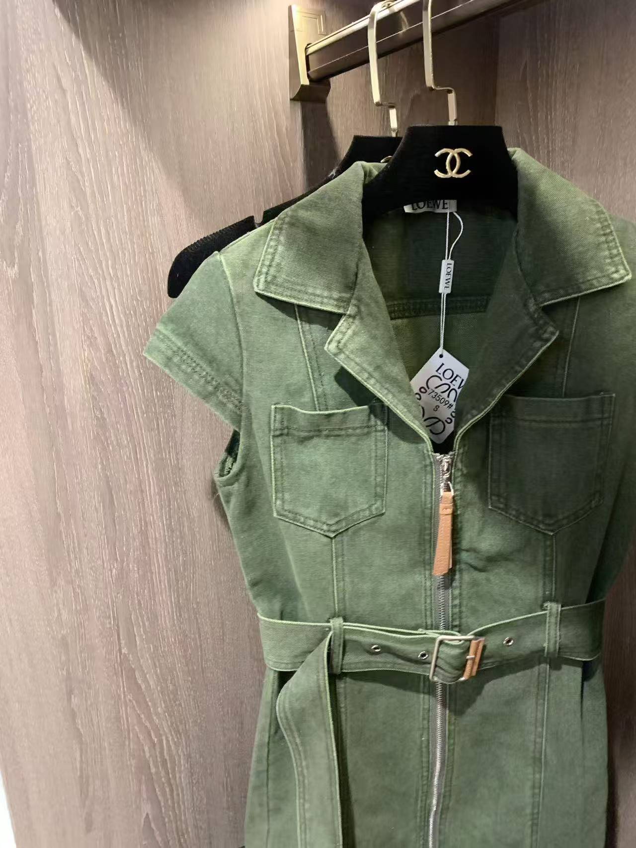 L0WEW デニムドレス【50％割引+送料無料】