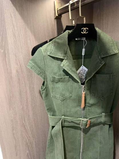 L0WEW デニムドレス【50％割引+送料無料】