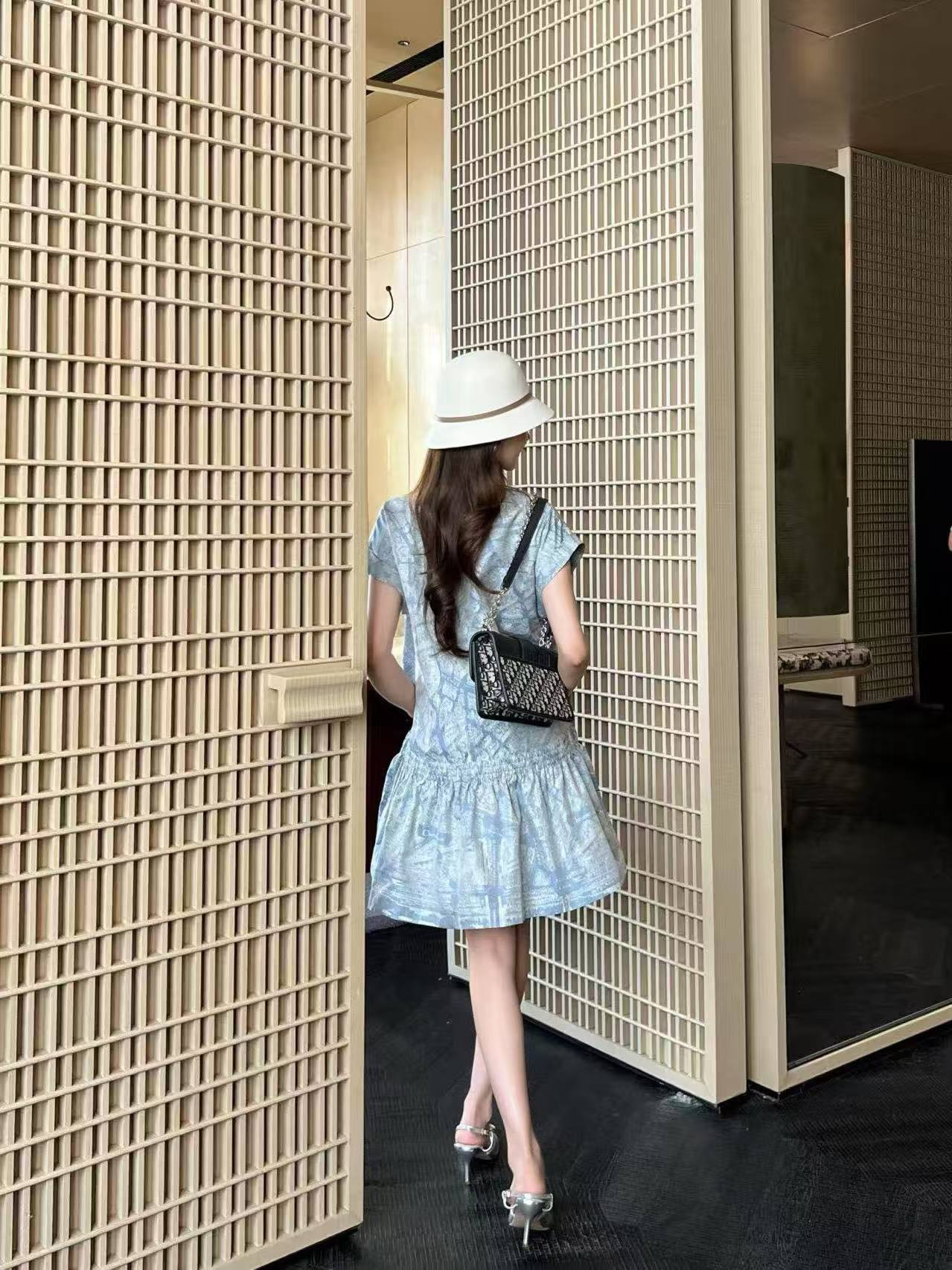 DI0Rプリントドレス【50％割引+送料無料】