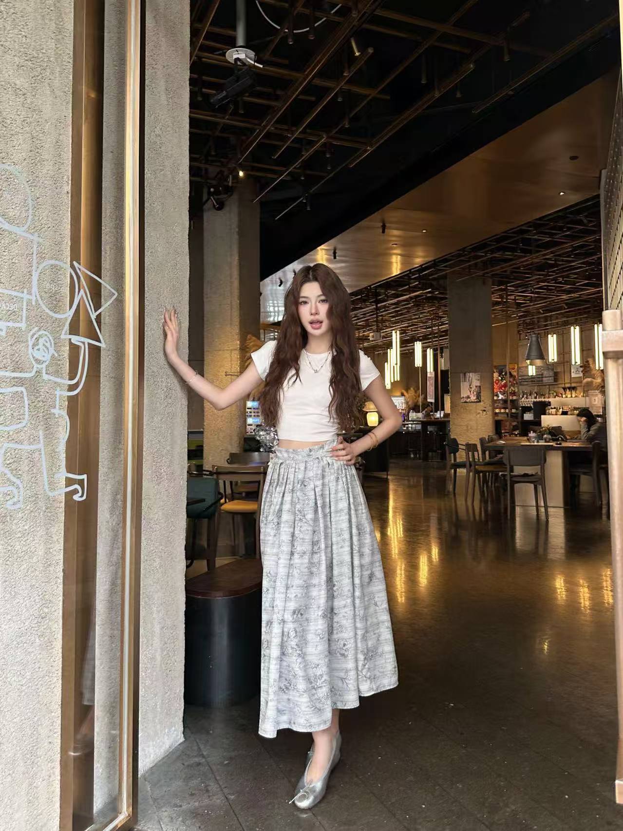 DIOR 高品質プリントスカート【50％割引+送料無料】