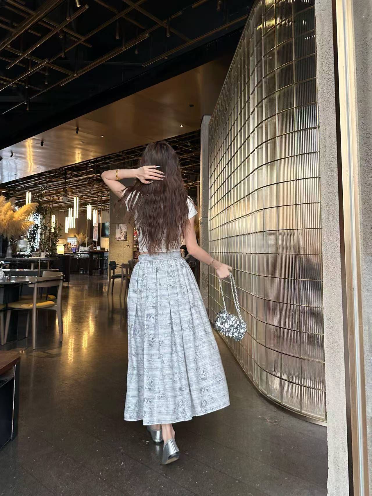 DIOR 高品質プリントスカート【50％割引+送料無料】