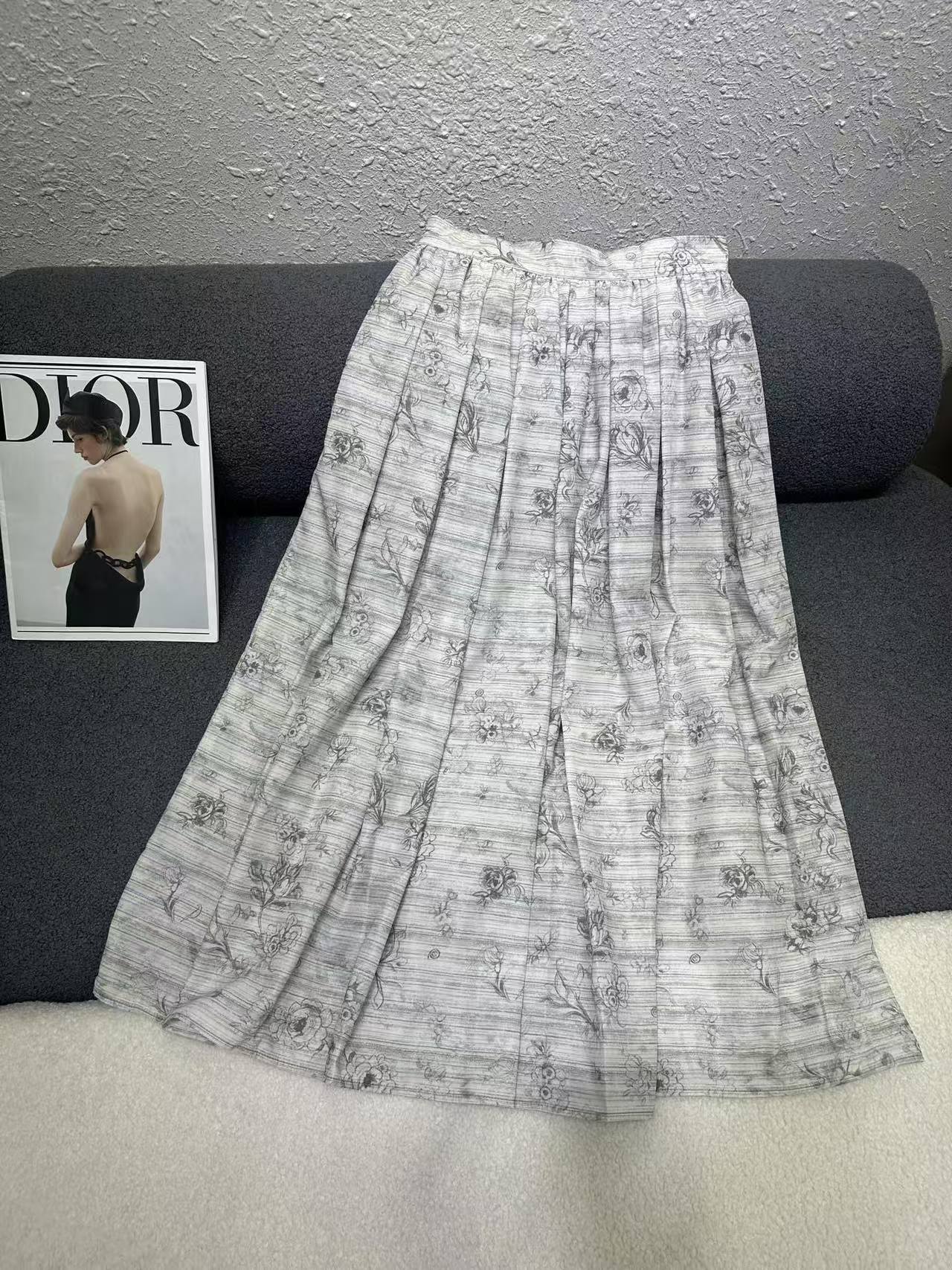 DIOR 高品質プリントスカート【50％割引+送料無料】