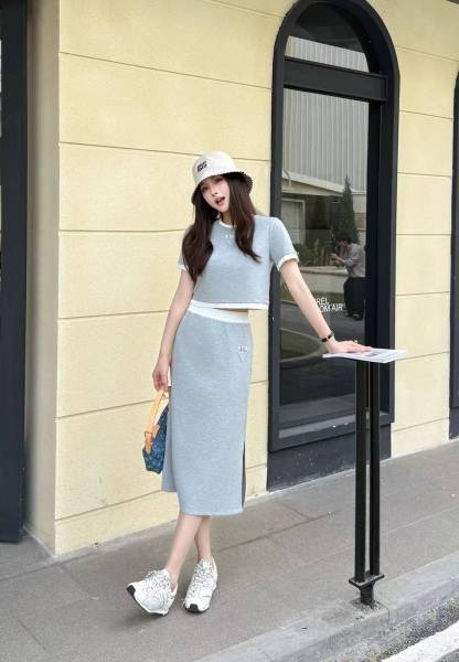 PR4DA 高品質トップス＋スカート ツーピースセット【50％割引+送料無料】