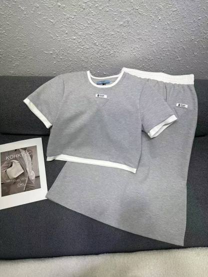 PR4DA 高品質トップス＋スカート ツーピースセット【50％割引+送料無料】