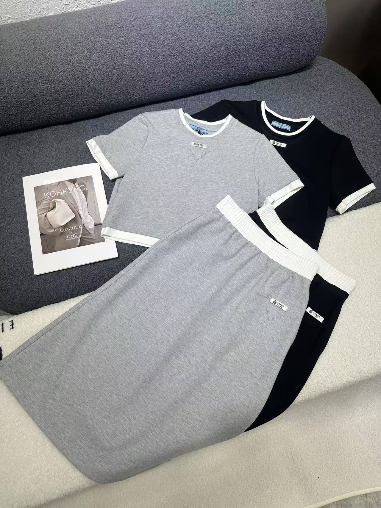 PR4DA 高品質トップス＋スカート ツーピースセット【50％割引+送料無料】