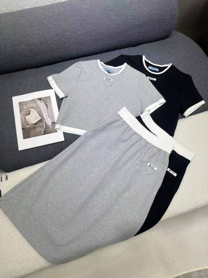 PR4DA 高品質トップス＋スカート ツーピースセット【50％割引+送料無料】