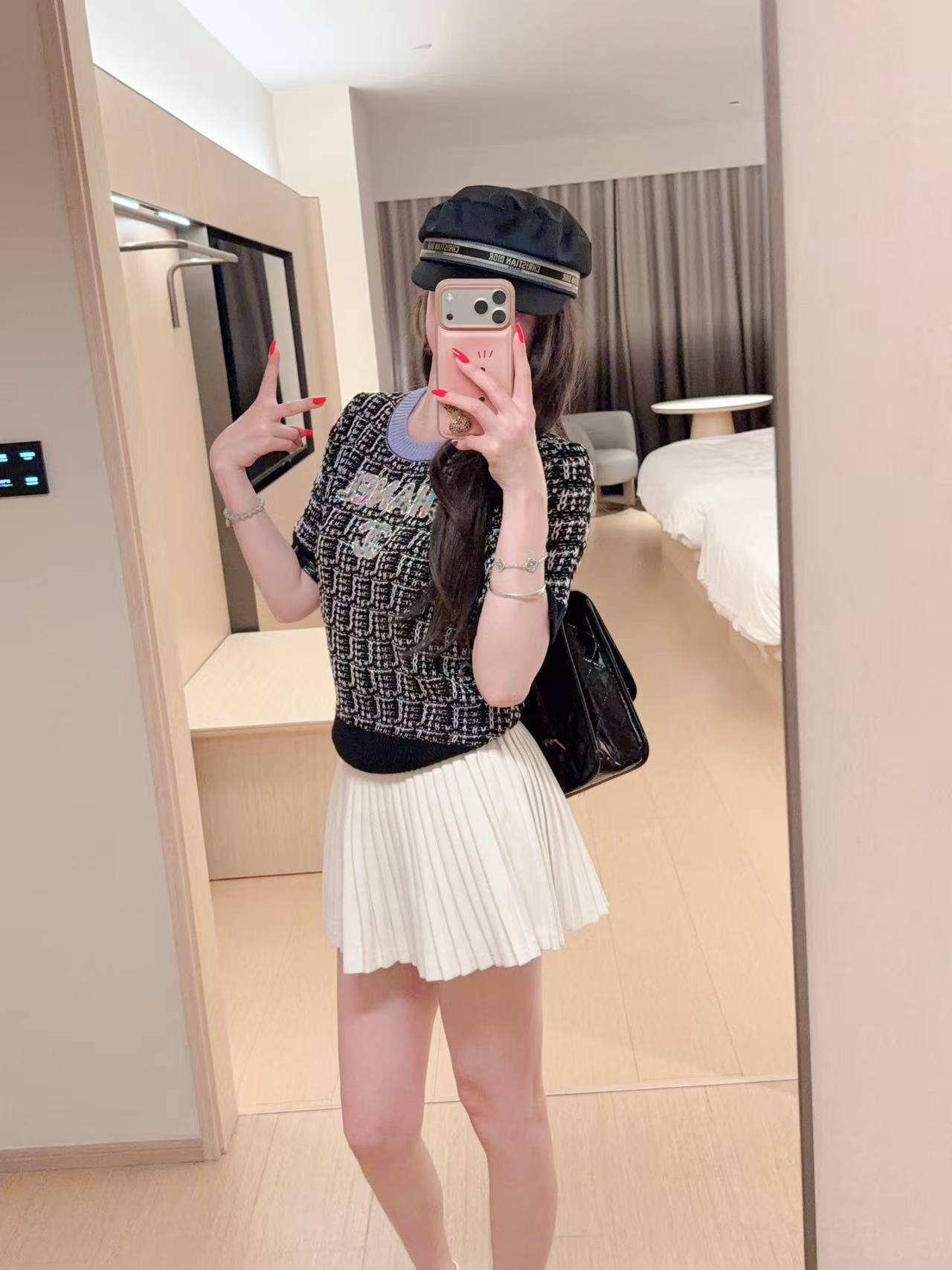 CHANE1 カラフルレターセーター【50％割引+送料無料】